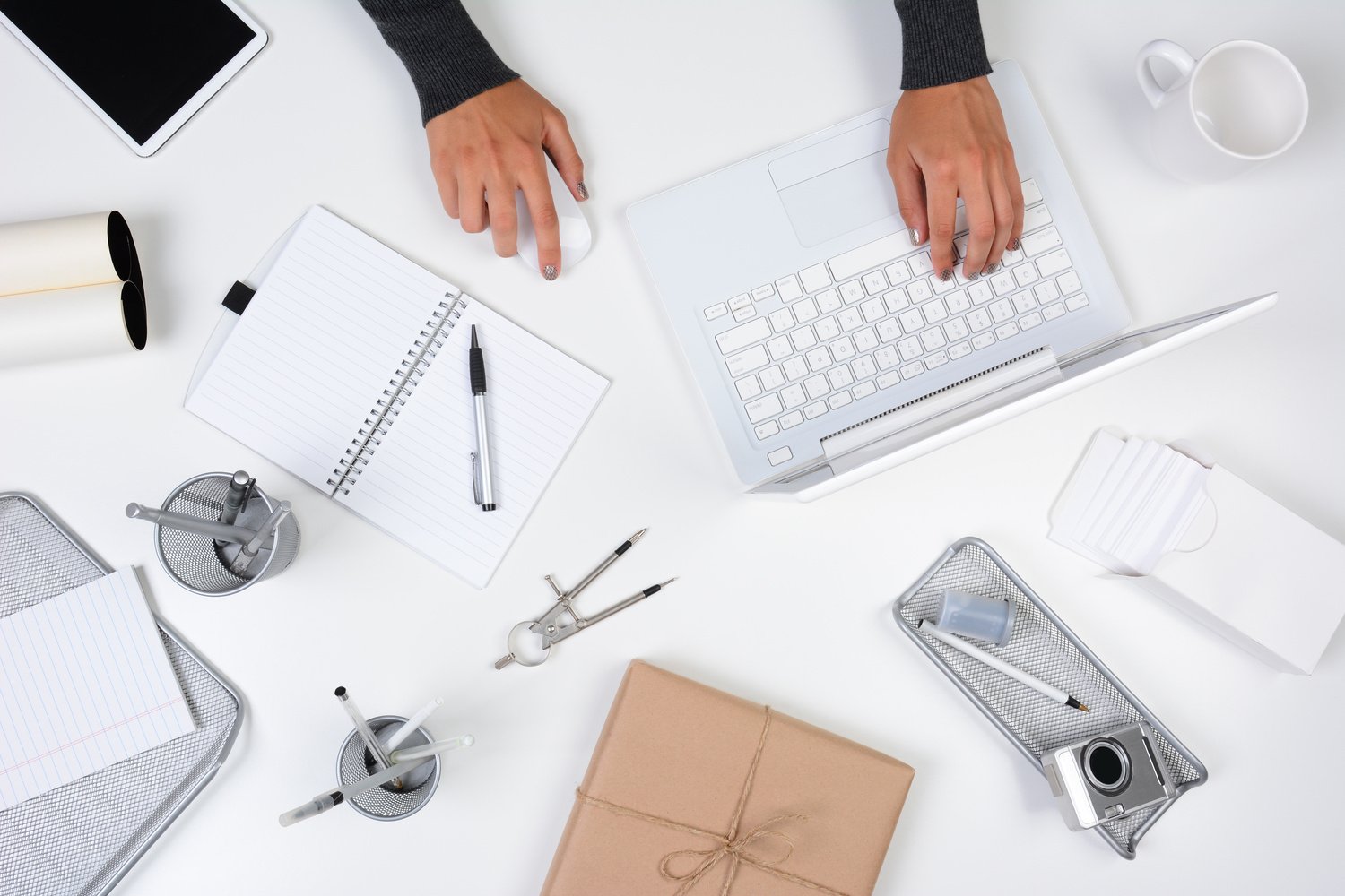 Woman Working from Home